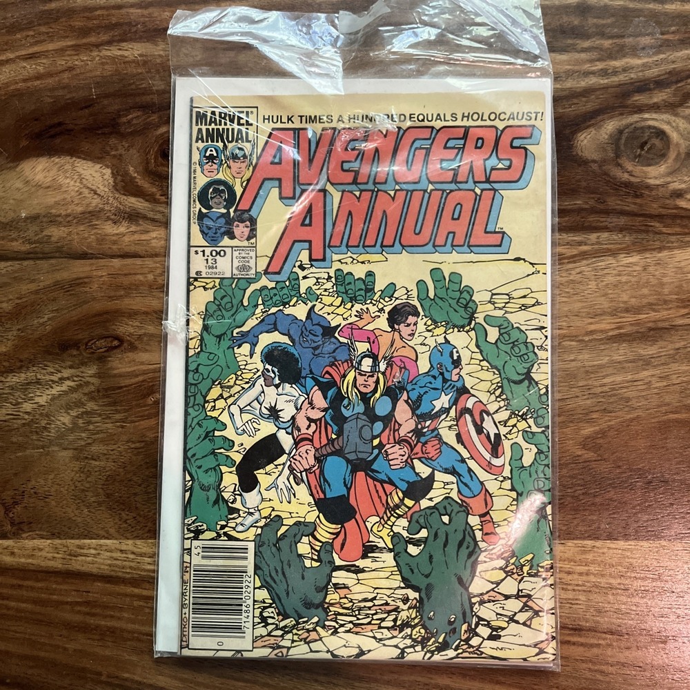 The Avengers Annual #13 Marvel Comics 1984 John Byrne Hulk Thor Captain America